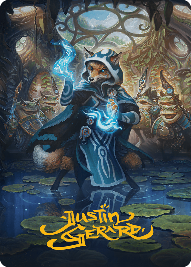 Jace, the Mind Sculptor Art Card (Gold-Stamped Signature) [Bloomburrow Art Series] | Deep Dive Games St. Marys