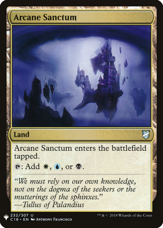 Arcane Sanctum [Mystery Booster] | Deep Dive Games St. Marys