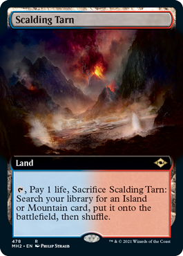 Scalding Tarn (Extended Art) [Modern Horizons 2] | Deep Dive Games St. Marys
