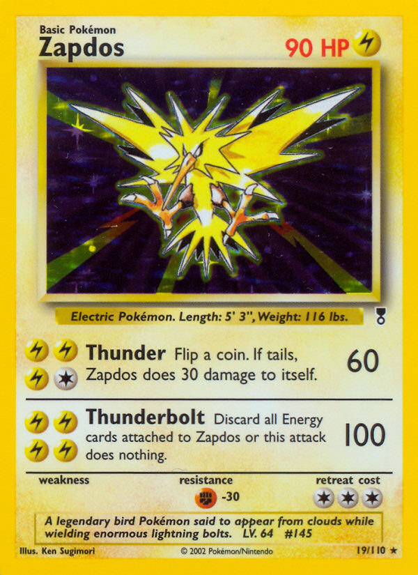 Zapdos (19/110) [Legendary Collection] | Deep Dive Games St. Marys