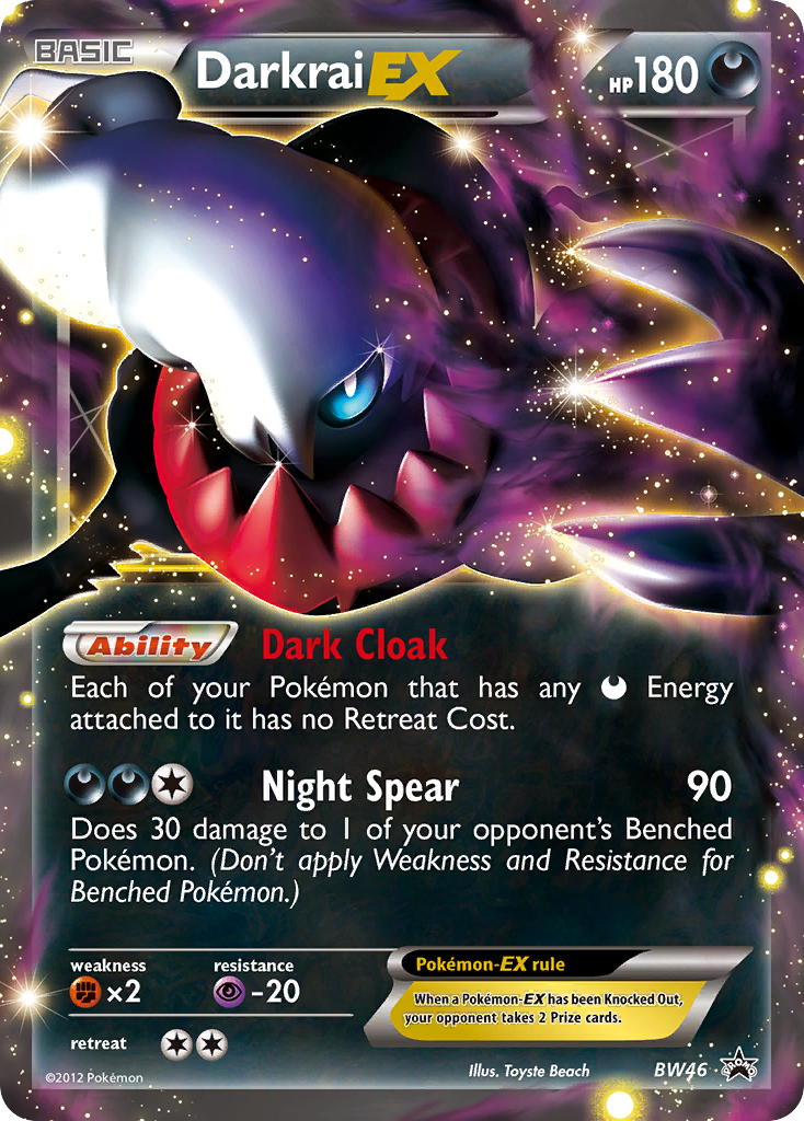 Darkrai EX (BW46) [Black & White: Black Star Promos] | Deep Dive Games St. Marys