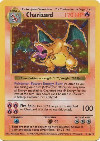 Charizard (4/102) [Base Set Shadowless Unlimited] | Deep Dive Games St. Marys