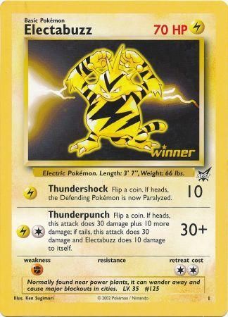 Electabuzz (1) (Jumbo Card) [Best of Promos] | Deep Dive Games St. Marys