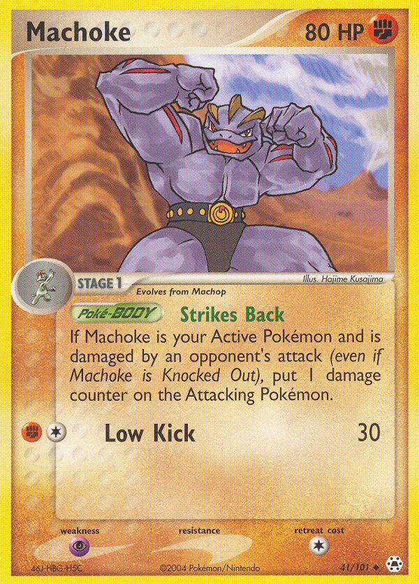 Machoke (41/101) [EX: Hidden Legends] | Deep Dive Games St. Marys