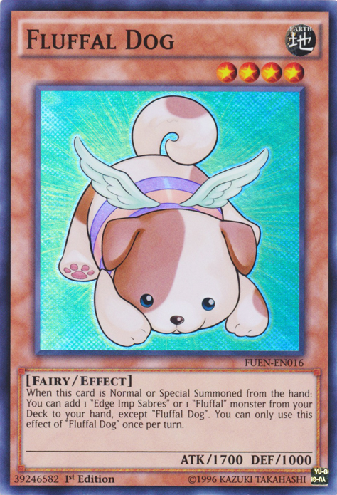 Fluffal Dog [FUEN-EN016] Super Rare | Deep Dive Games St. Marys