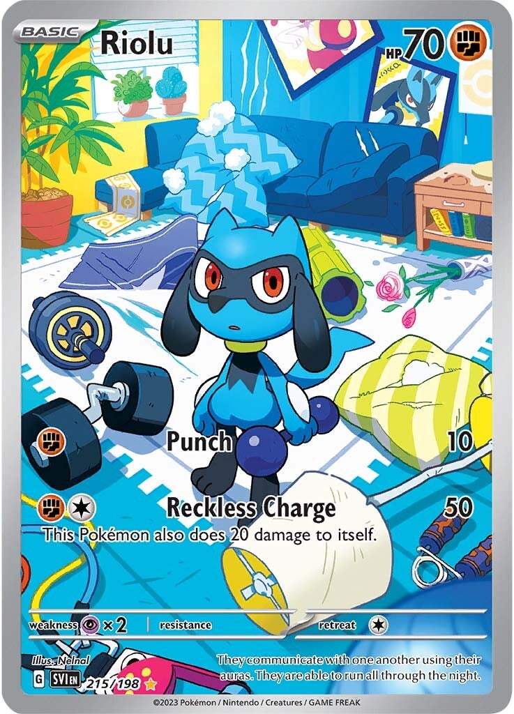 Riolu (215/198) [Scarlet & Violet: Base Set] | Deep Dive Games St. Marys