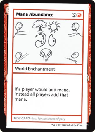 Mana Abundance (2021 Edition) [Mystery Booster Playtest Cards] | Deep Dive Games St. Marys