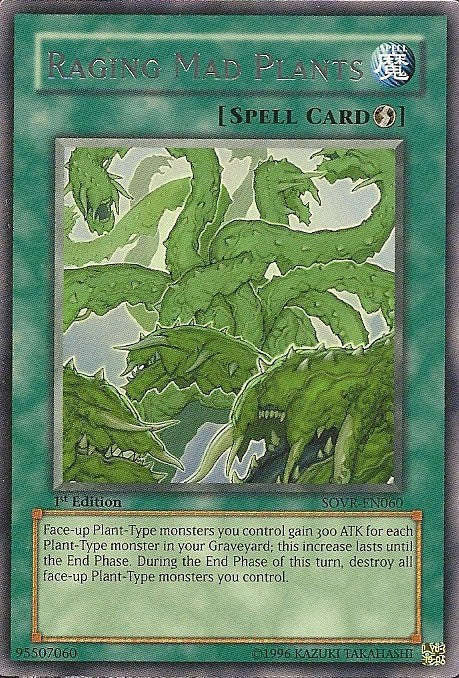 Raging Mad Plants [SOVR-EN060] Rare | Deep Dive Games St. Marys