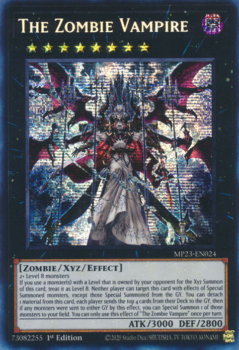 The Zombie Vampire [MP23-EN024] Prismatic Secret Rare | Deep Dive Games St. Marys