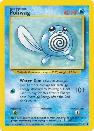 Poliwag (59/102) [Base Set Unlimited] | Deep Dive Games St. Marys