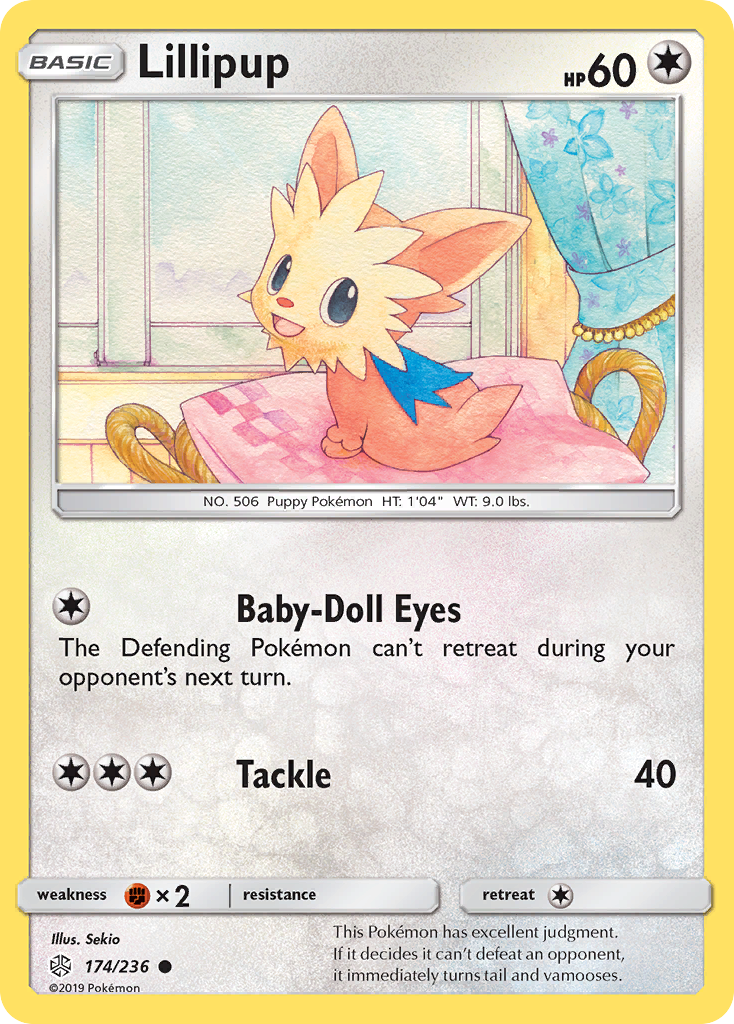 Lillipup (174/236) [Sun & Moon: Cosmic Eclipse] | Deep Dive Games St. Marys