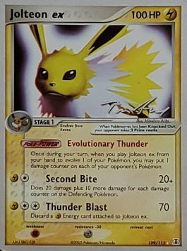 Jolteon ex (109/113) (Legendary Ascent - Tom Roos) [World Championships 2007] | Deep Dive Games St. Marys