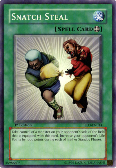 Snatch Steal [SD3-EN014] Common | Deep Dive Games St. Marys