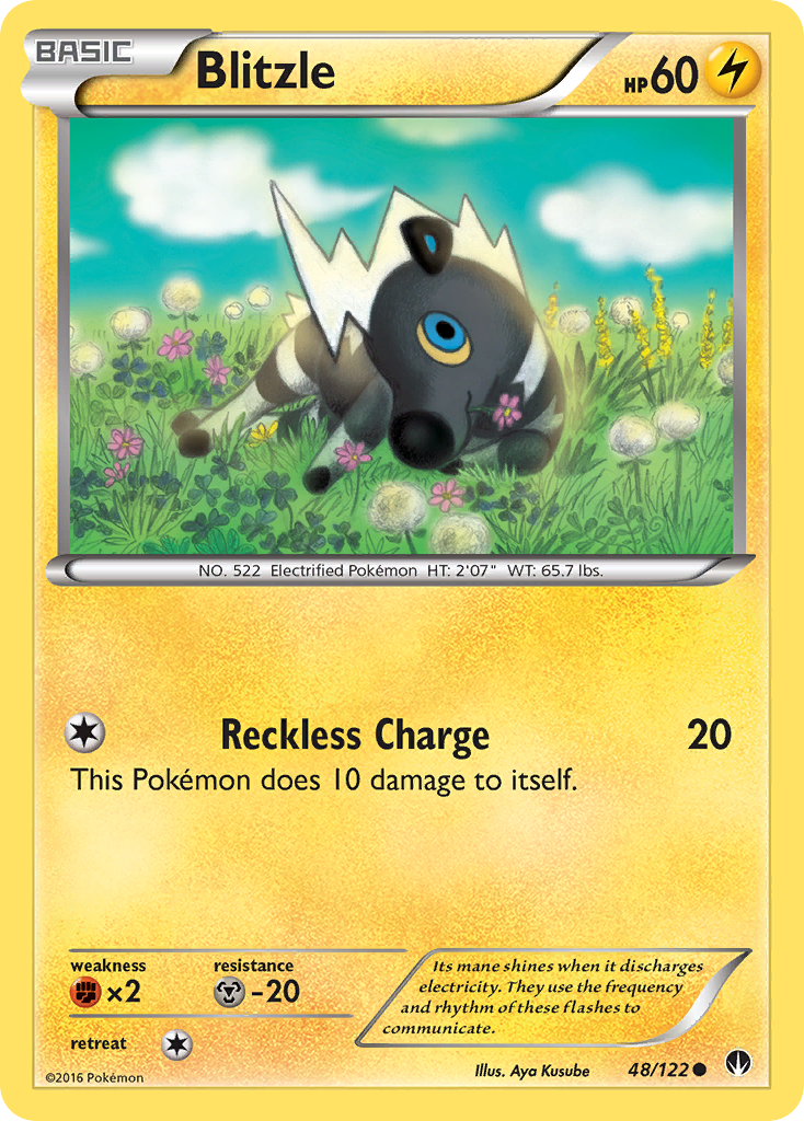 Blitzle (48/122) [XY: BREAKpoint] | Deep Dive Games St. Marys