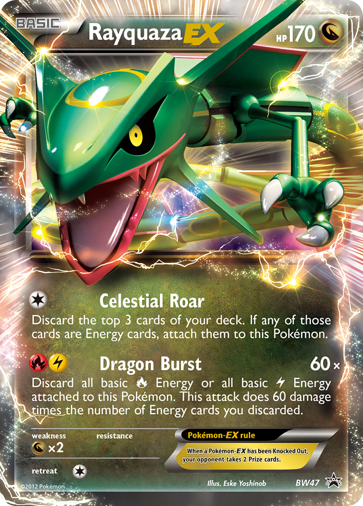 Rayquaza EX (BW47) [Black & White: Black Star Promos] | Deep Dive Games St. Marys