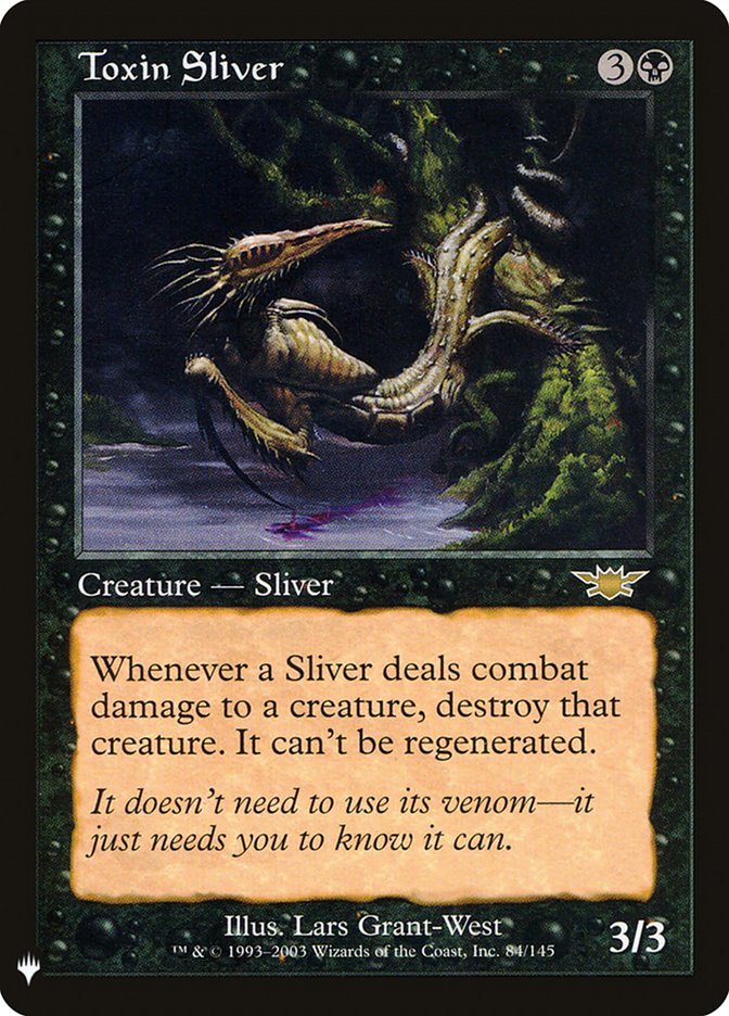 Toxin Sliver [Mystery Booster] | Deep Dive Games St. Marys