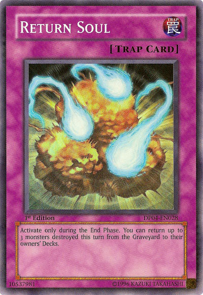 Return Soul [DP04-EN028] Super Rare | Deep Dive Games St. Marys