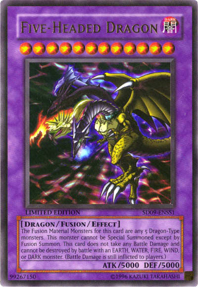 Five-Headed Dragon [SD09-ENSS1] Ultra Rare | Deep Dive Games St. Marys