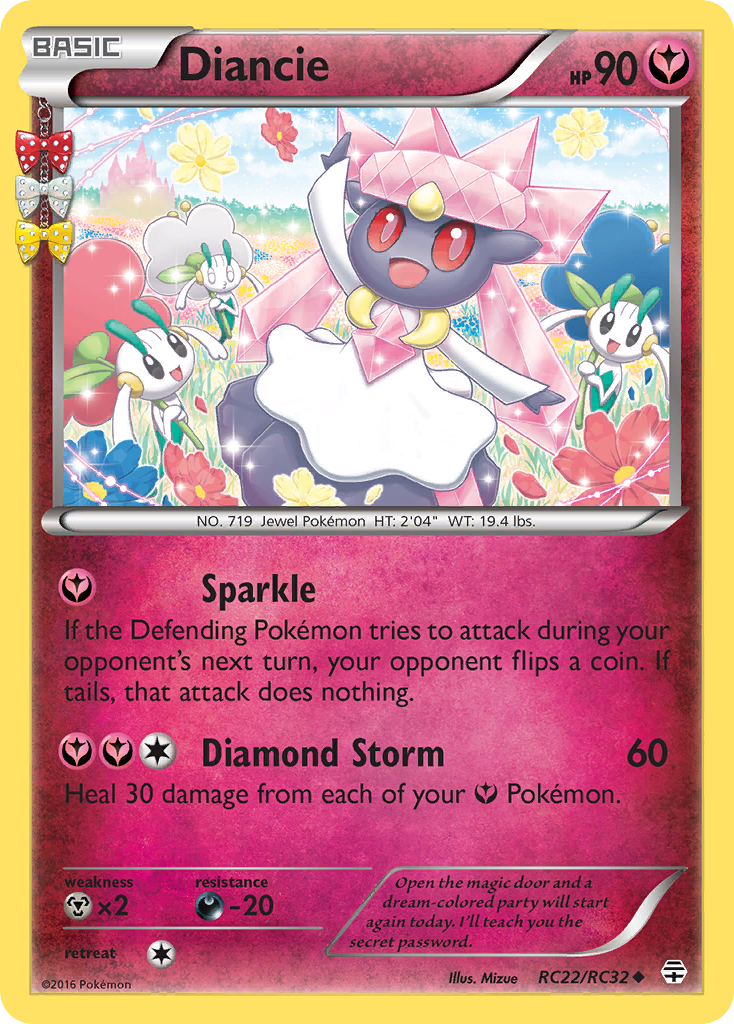 Diancie (RC22/RC32) [XY: Generations] | Deep Dive Games St. Marys