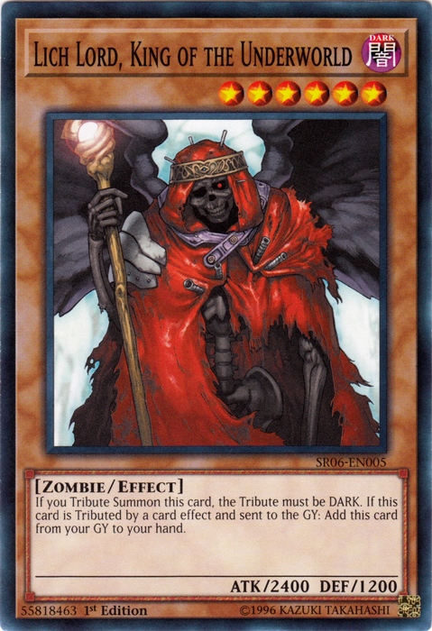 Lich Lord, King of the Underworld [SR06-EN005] Common | Deep Dive Games St. Marys