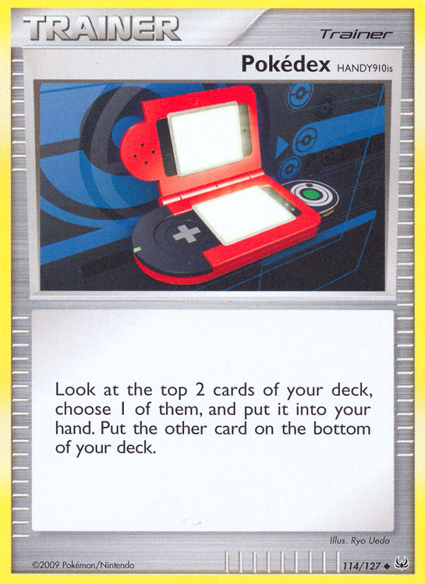 Pokedex HANDY910is (114/127) [Platinum: Base Set] | Deep Dive Games St. Marys