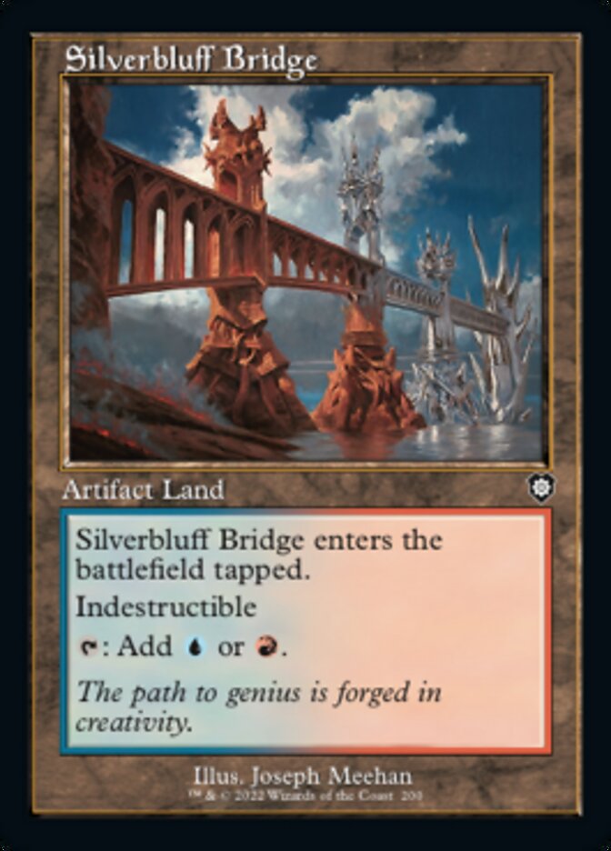 Silverbluff Bridge (Retro) [The Brothers' War Commander] | Deep Dive Games St. Marys
