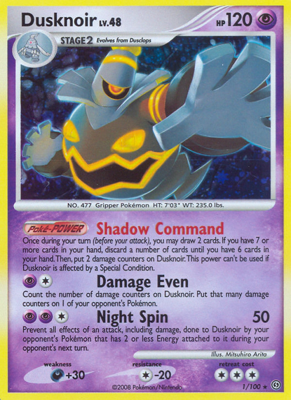 Dusknoir (1/100) [Diamond & Pearl: Stormfront] | Deep Dive Games St. Marys