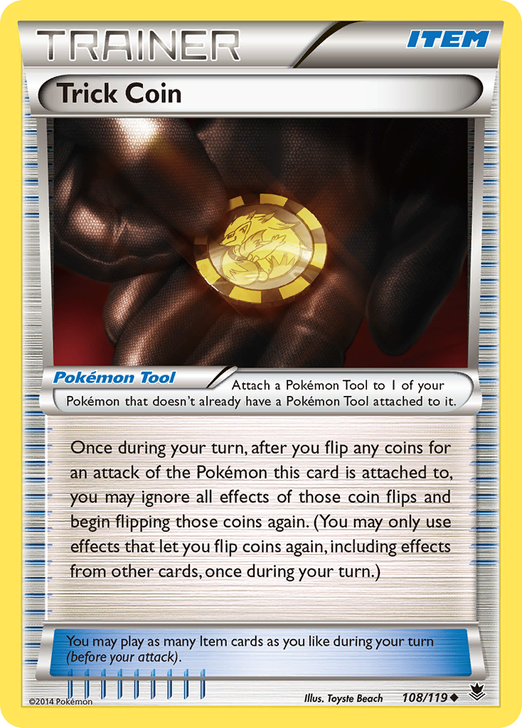 Trick Coin (108/119) [XY: Phantom Forces] | Deep Dive Games St. Marys