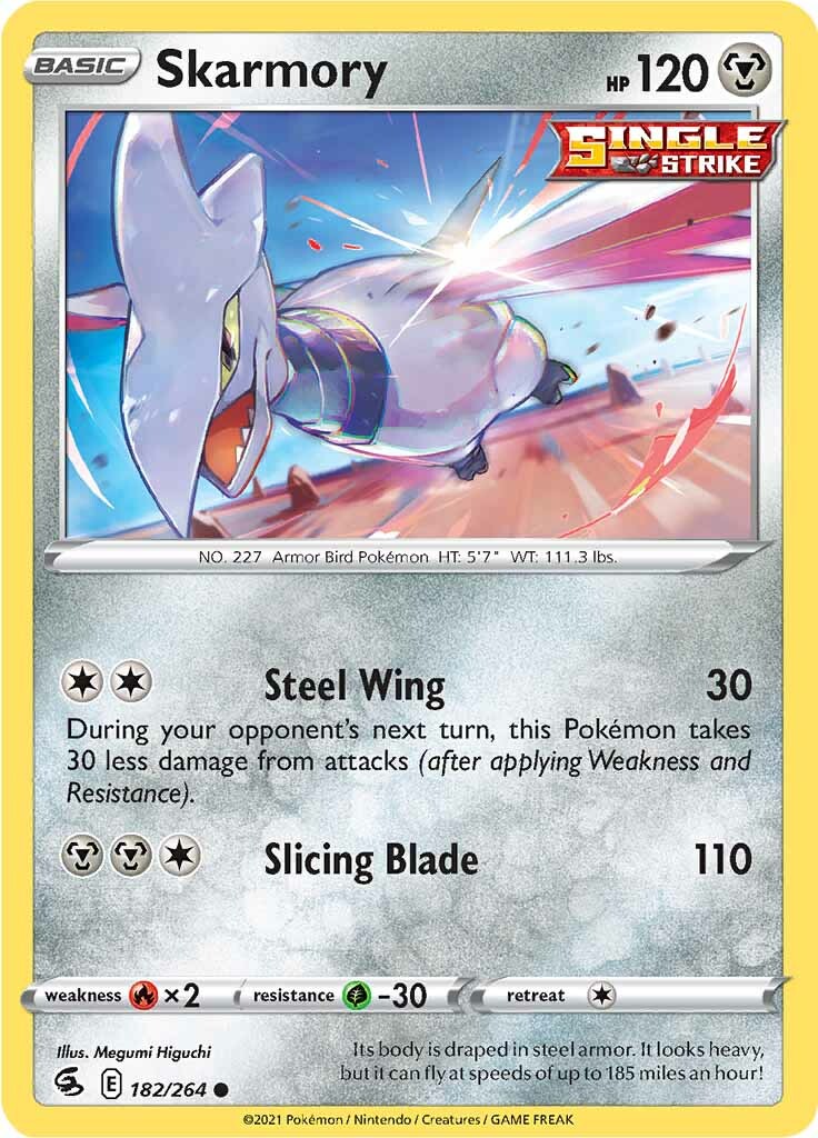 Skarmory (182/264) [Sword & Shield: Fusion Strike] | Deep Dive Games St. Marys