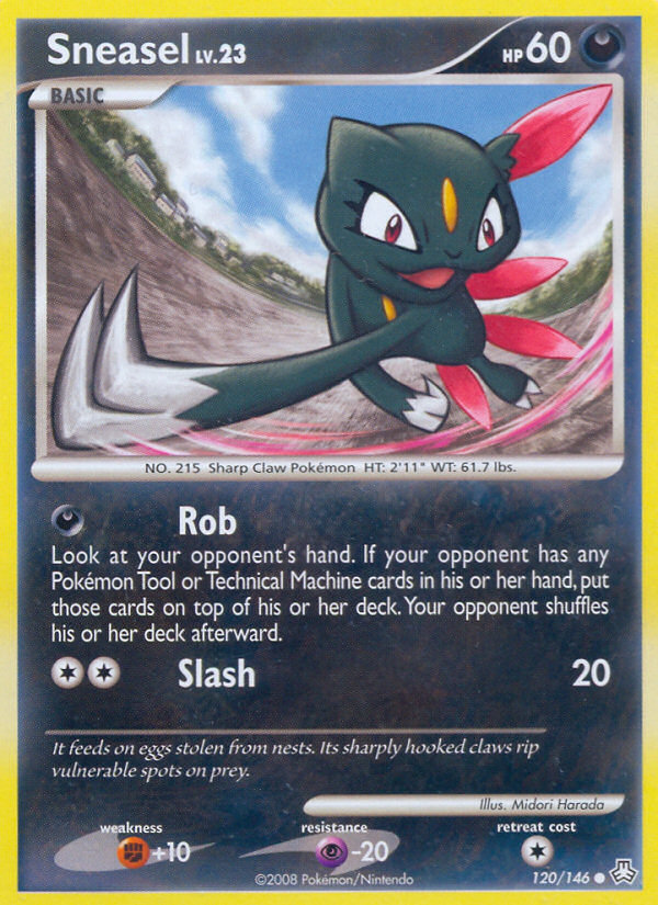 Sneasel (120/146) [Diamond & Pearl: Legends Awakened] | Deep Dive Games St. Marys