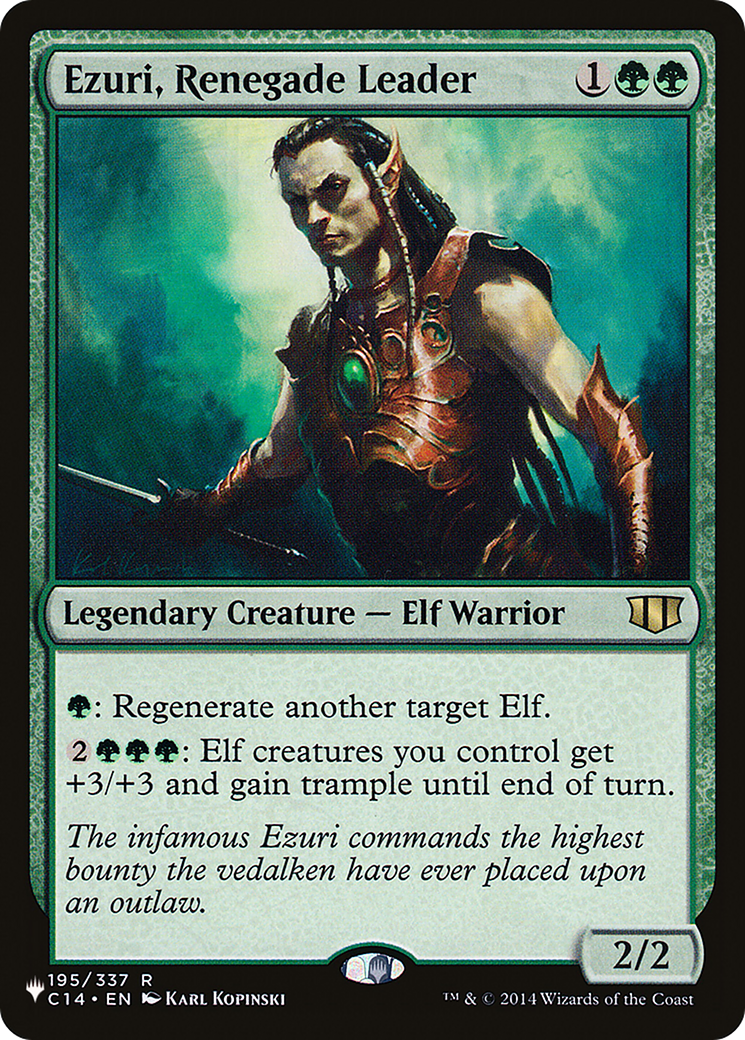 Ezuri, Renegade Leader [The List] | Deep Dive Games St. Marys