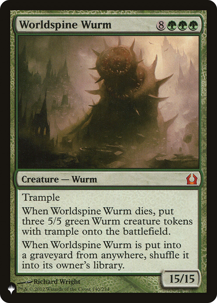 Worldspine Wurm [The List] | Deep Dive Games St. Marys