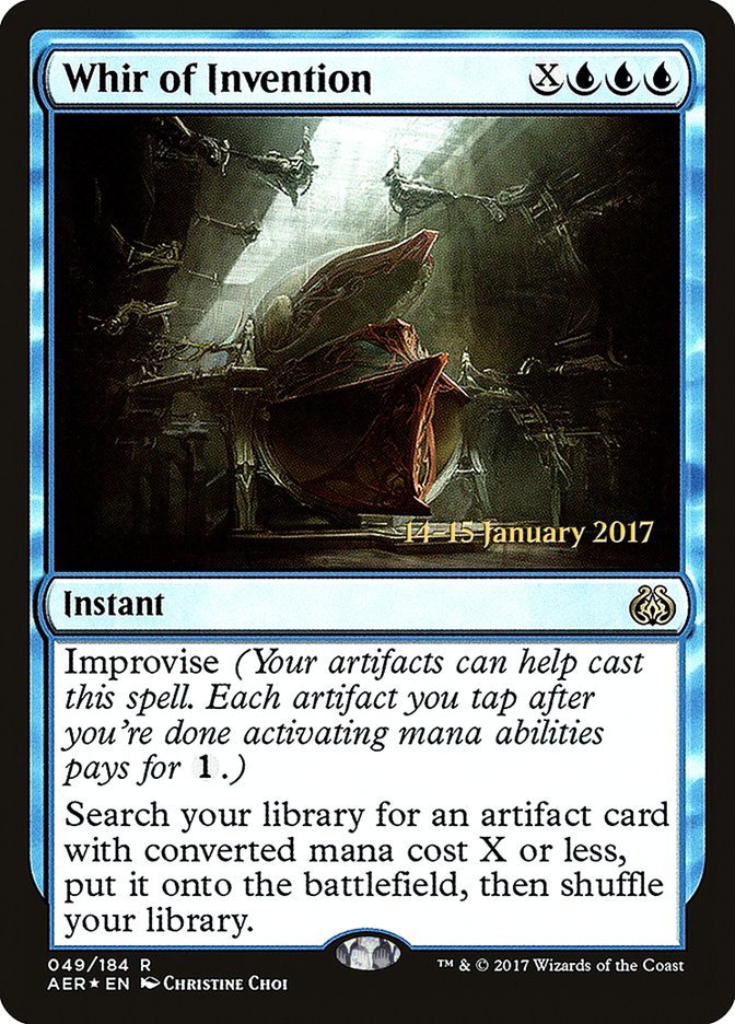 Whir of Invention [Aether Revolt Prerelease Promos] | Deep Dive Games St. Marys