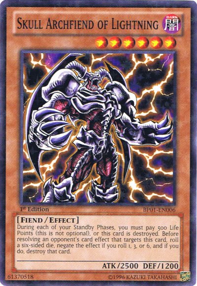 Skull Archfiend of Lightning [BP01-EN006] Starfoil Rare | Deep Dive Games St. Marys