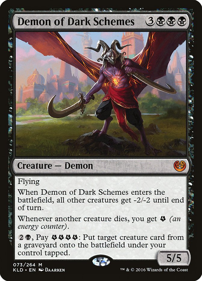 Demon of Dark Schemes [Kaladesh] | Deep Dive Games St. Marys