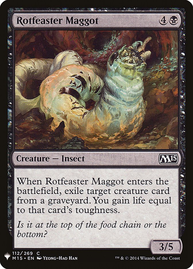 Rotfeaster Maggot [Mystery Booster] | Deep Dive Games St. Marys