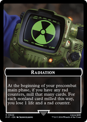 Radiation // Robot Double-Sided Token [Fallout Tokens] | Deep Dive Games St. Marys