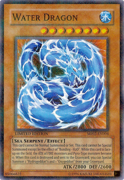 Water Dragon [MF02-EN004] Rare | Deep Dive Games St. Marys