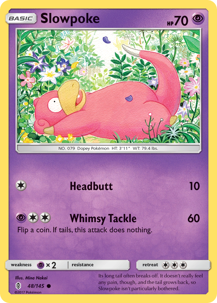 Slowpoke (48/145) [Sun & Moon: Guardians Rising] | Deep Dive Games St. Marys