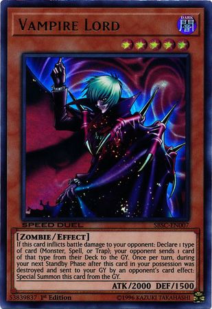 Vampire Lord [SBSC-EN007] Ultra Rare | Deep Dive Games St. Marys
