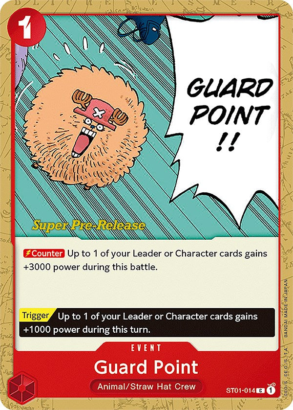 Guard Point [Super Pre-Release Starter Deck: Straw Hat Crew] | Deep Dive Games St. Marys