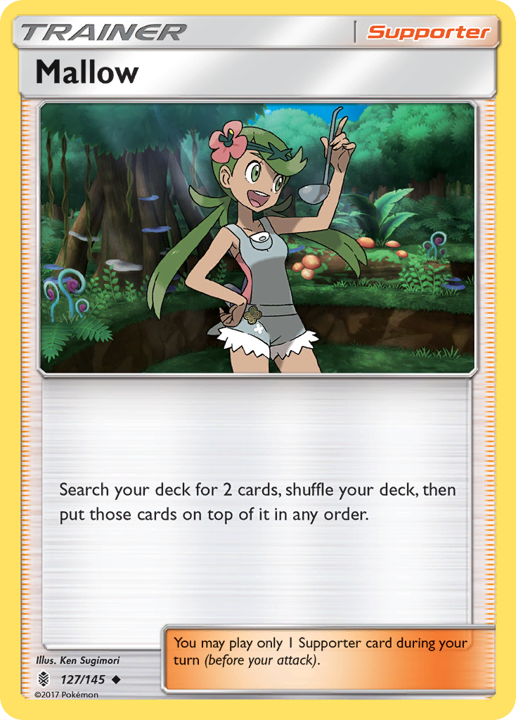 Mallow (127/145) [Sun & Moon: Guardians Rising] | Deep Dive Games St. Marys