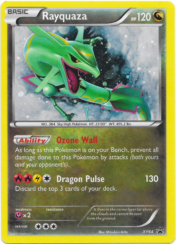 Rayquaza (XY64) (Jumbo Card) [XY: Black Star Promos] | Deep Dive Games St. Marys