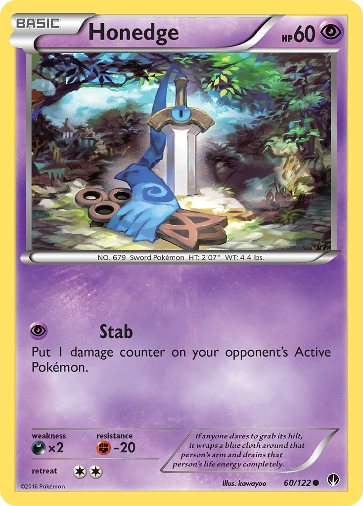 Honedge (60/122) [XY: BREAKpoint] | Deep Dive Games St. Marys