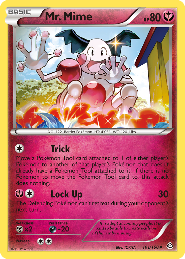 Mr. Mime (101/160) [XY: Primal Clash] | Deep Dive Games St. Marys