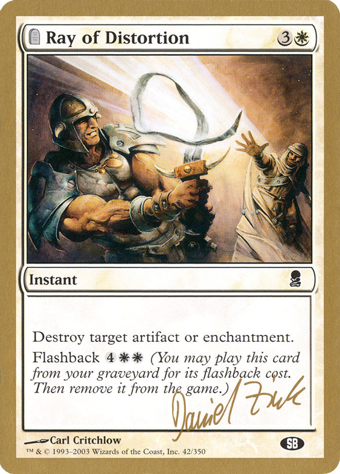 Ray of Distortion (Daniel Zink) (SB) [World Championship Decks 2003] | Deep Dive Games St. Marys