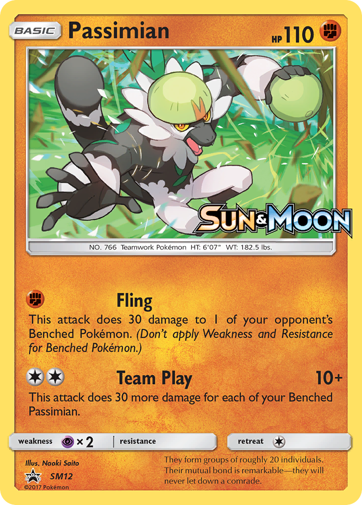 Passimian (SM12) [Sun & Moon: Black Star Promos] | Deep Dive Games St. Marys