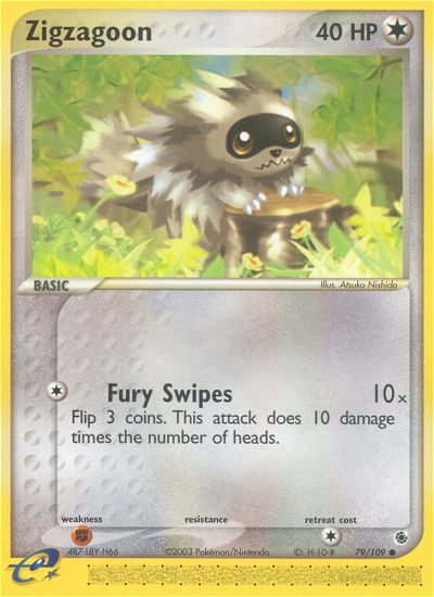 Zigzagoon (79/109) [EX: Ruby & Sapphire] | Deep Dive Games St. Marys