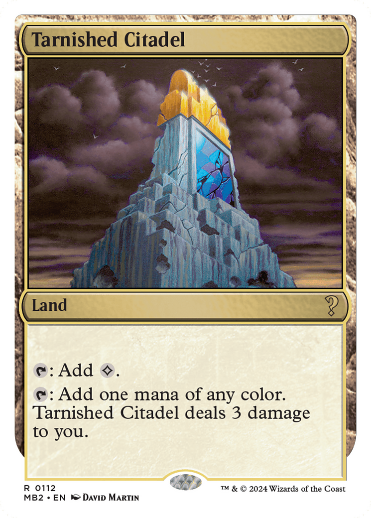 Tarnished Citadel (White Border) [Mystery Booster 2] | Deep Dive Games St. Marys