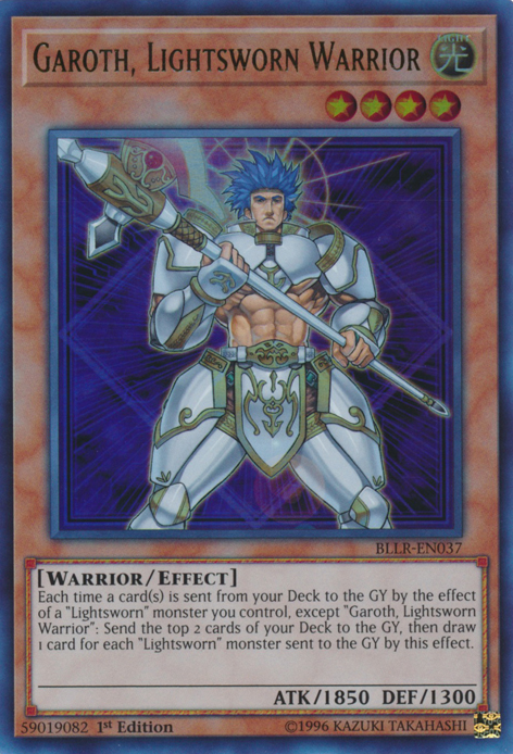 Garoth, Lightsworn Warrior [BLLR-EN037] Ultra Rare | Deep Dive Games St. Marys